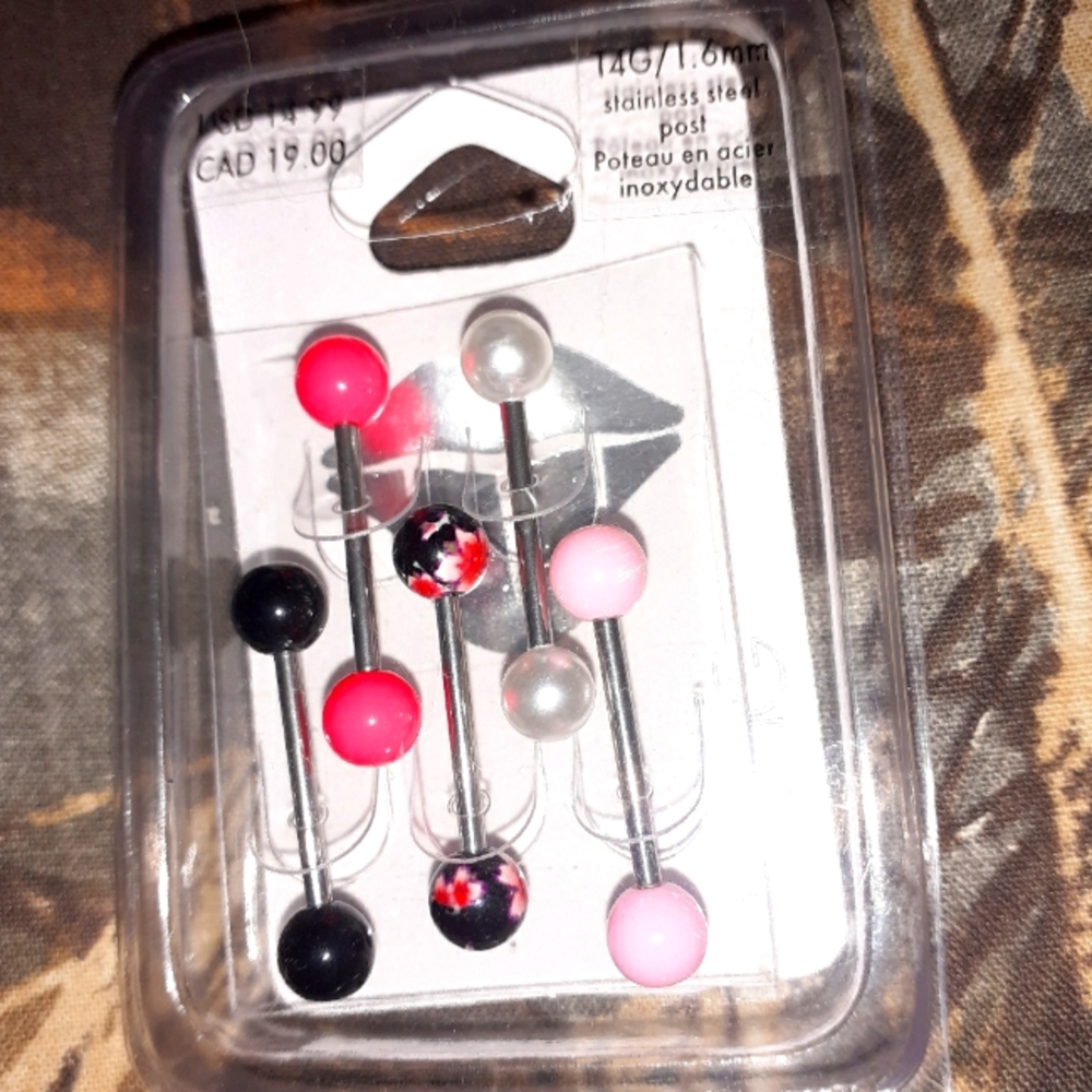 7 New Tongue Rings